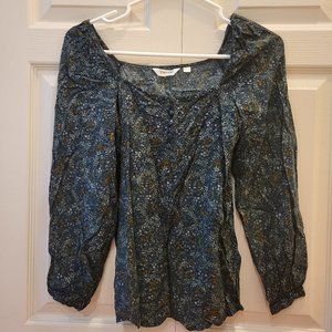 🎀2/$10🎀Reitmans floral long sleeve top / blouse